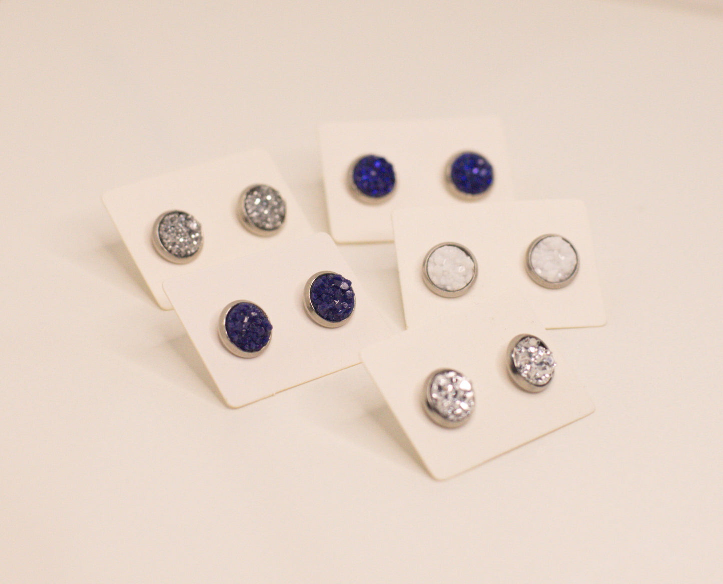 Red, White & Blue Studs - Small