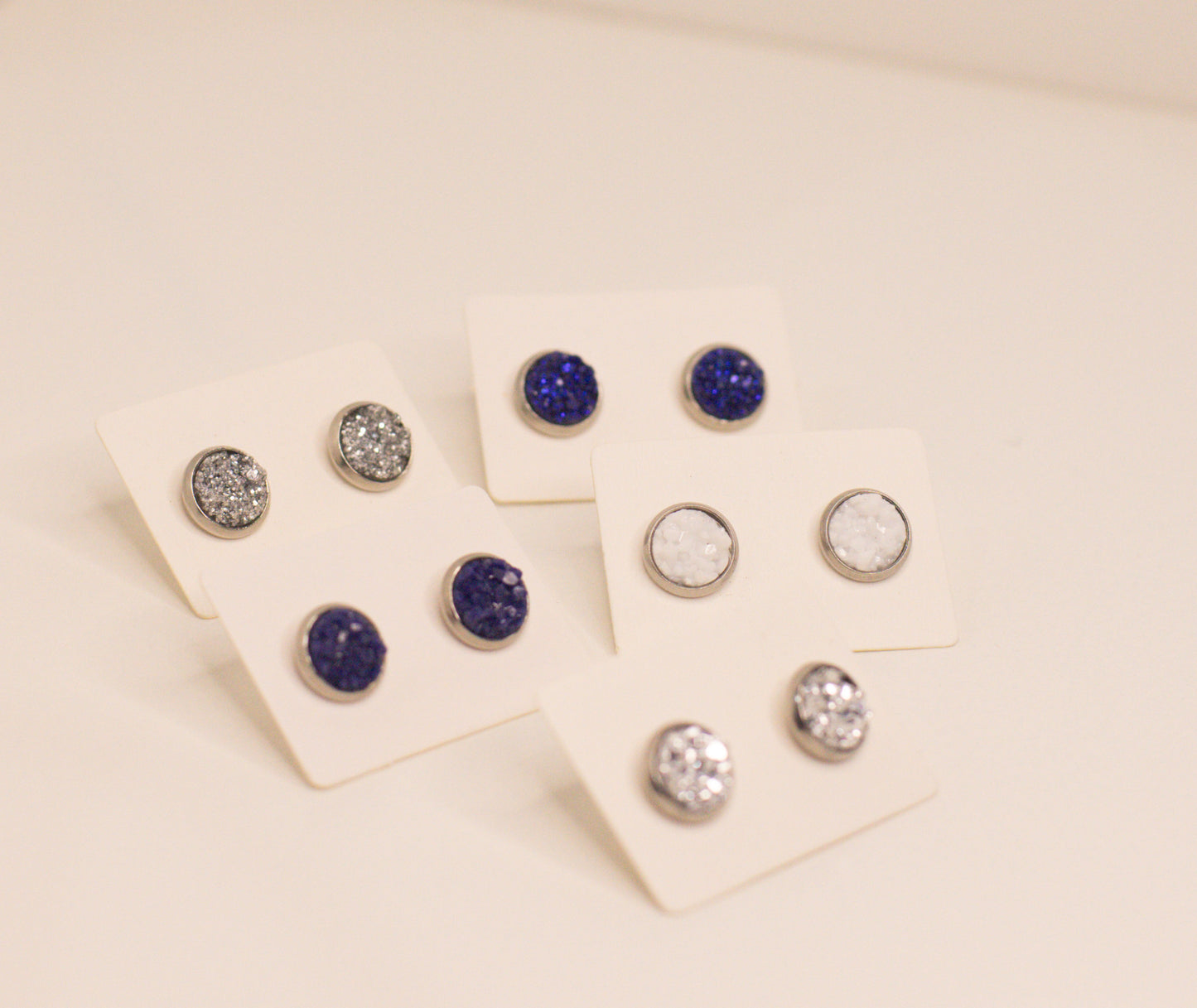 Red, White & Blue Studs - Small