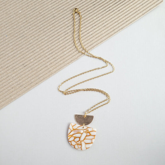 Morgan Necklace - Pumpkin Spice